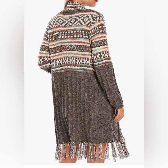 ADORA Multicolor Knit Cardigan size S/M - Picture 2 of 5